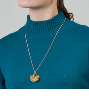 ミニフラワーネックレス