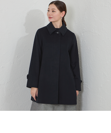ウールカシミヤAラインコート