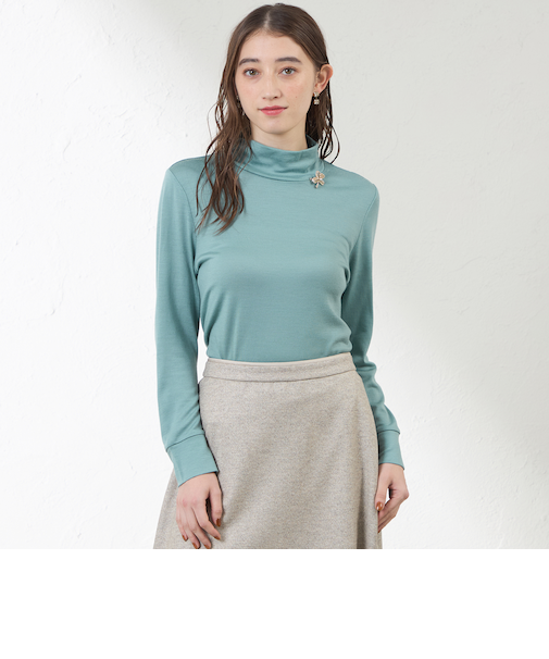 バンデーラ天竺シャーリングカットソー