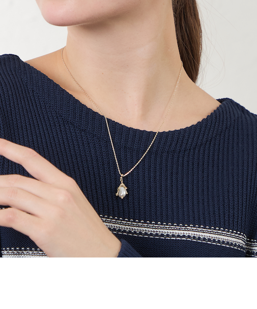 バロックパールネックレス