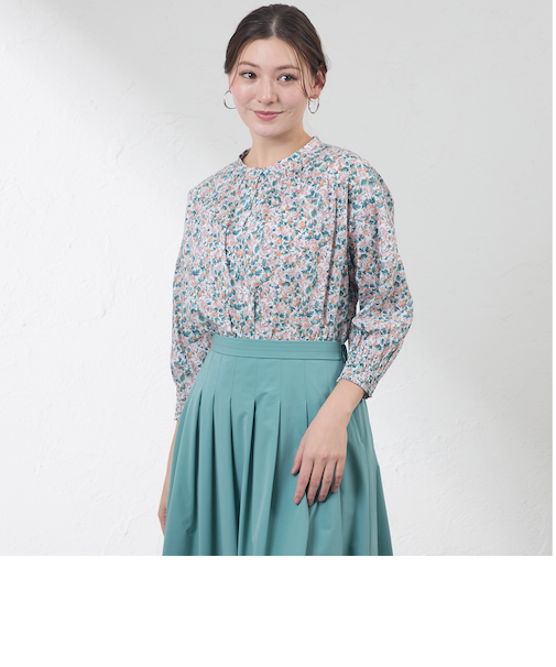 【LIBERTY】SPRING ORCHARD タナローンブラウス