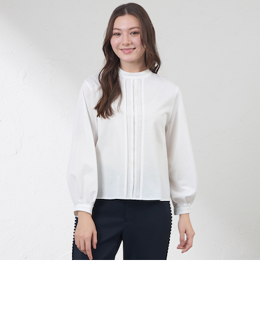 【Blousey】はしごレース ブラウジーカットソー