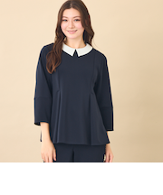 【AMACA THE EDITION】2WAYポンチブラウス
