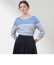 セーターマシーン ボーダープルオーバー