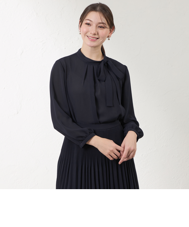 2WAYカルゼボウタイブラウス