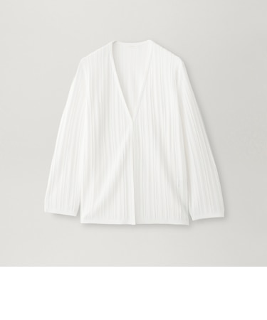 ドライレーヨンストレッチ 着流しカーディガン