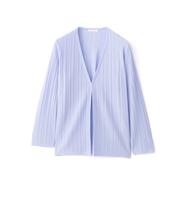 ドライレーヨンストレッチ 着流しカーディガン