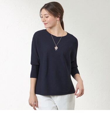 2WAYドルマンニットプルオーバー