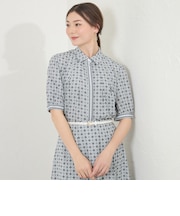 ダイヤプリント ブラウス