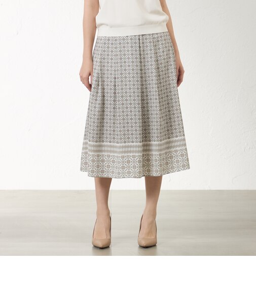 ダイヤプリント スカート