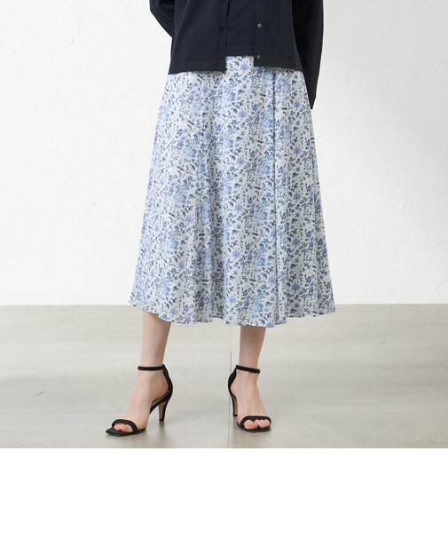【LIBERTY】BOTANIST'S JOURNEY フレアスカート