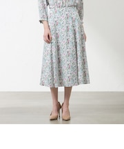 【LIBERTY】BOTANIST'S JOURNEY フレアスカート