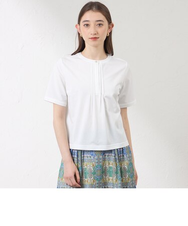 【接触冷感・UV対策】Blousey フロントレース プルオーバー