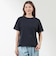 プレーティング天竺 レース切替Tシャツ