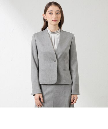 シャークストレッチ ノーカラージャケット