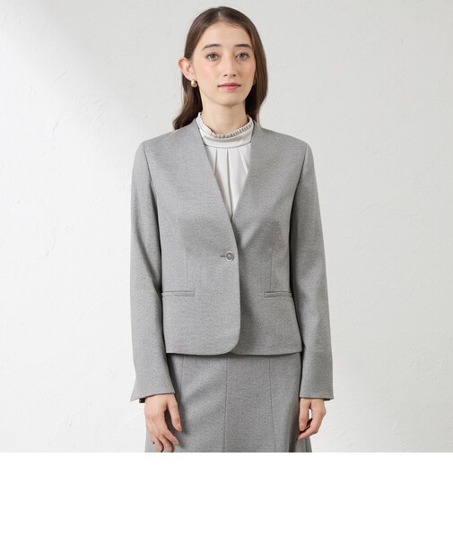 シャークストレッチ ノーカラージャケット