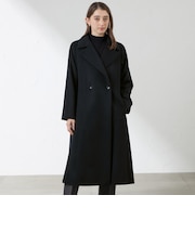 ウールカシミヤ ロングコート