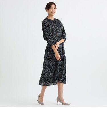 【セットアップ】【ウォッシャブル】ヴィンテージフローラルプリントスカート