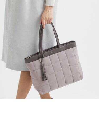 リサイクルキルティングトートバッグ