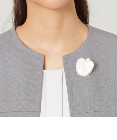 フェルトフルーツブローチ