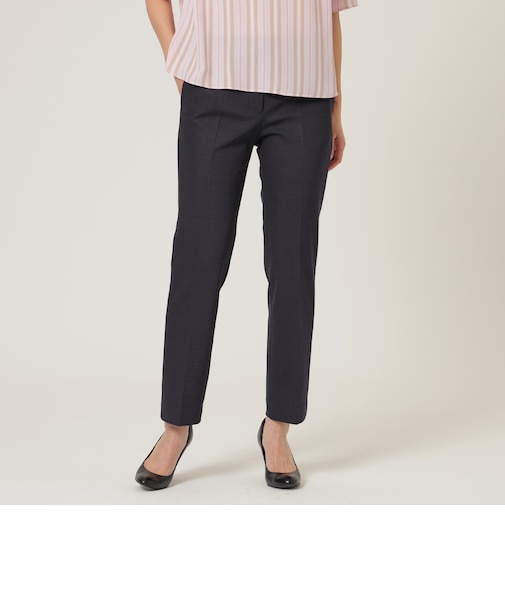 【美シリーズ】【セットアップ対応】【ウォッシャブル】ミニワッフルラミーパンツ