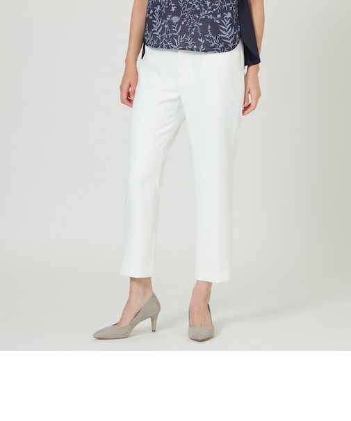 【ウォッシャブル】ドライツイルストレッチスリムパンツ