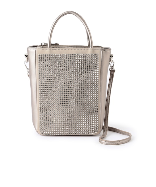 ラインストーンミニショルダーバッグ