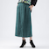 【ウォッシャブル】ストレッチスウェードAラインスカート