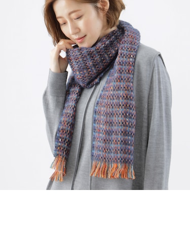 【ウォッシャブル】インポートツイードストール