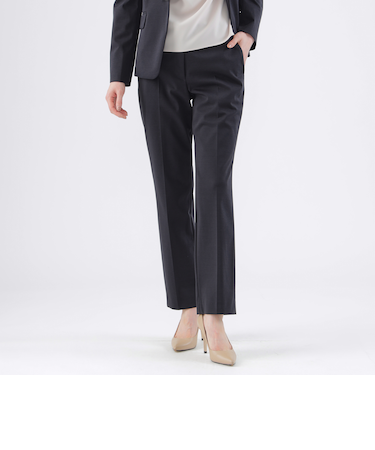 【美シリーズ】【セットアップ対応】【ウォッシャブル】トリアセスビンポンチパンツ