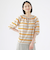 【ウォッシャブル】ジャカードボーダープルオーバーカットソー