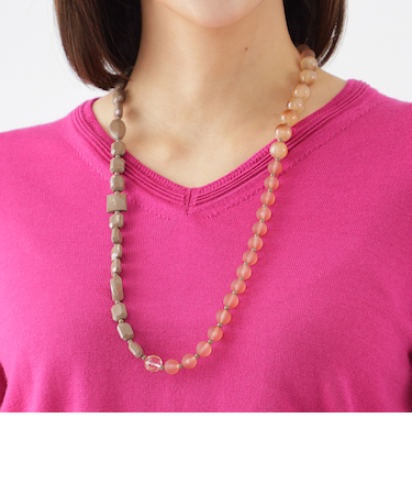 カラーネックレス