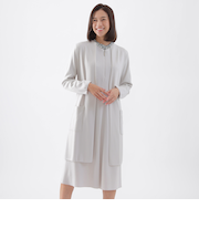 【ウォッシャブル】ラグジュアリースムースロングカーディガン