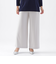 【ウォッシャブル】ラグジュアリースムースワイドストレートパンツ
