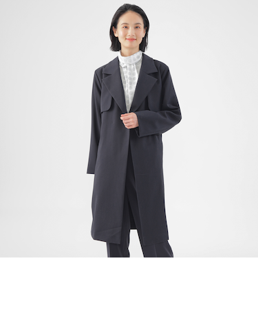 【ウォッシャブル】エアロカルゼトレンチコート