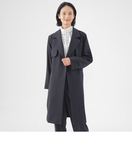 【ウォッシャブル】エアロカルゼトレンチコート