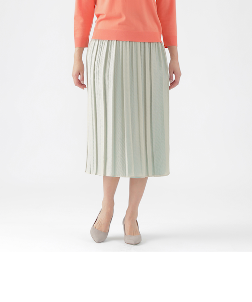 ウォッシャブル】ジャカードリバーシブルスカート｜トランス