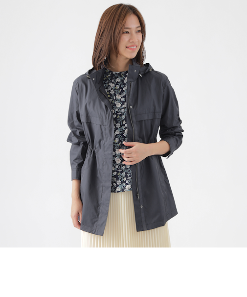 【花粉対策】【はっ水】【ウォッシャブル】アンチポランスプリングコート