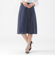 【ウォッシャブル】【セットアップ対応】スピリットジオメプリントスカート