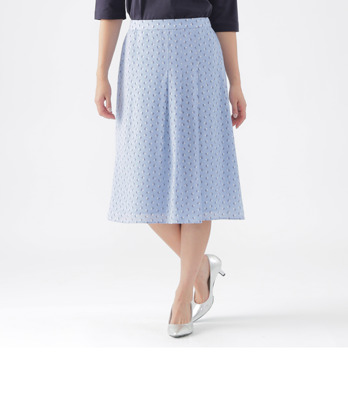 【ウォッシャブル】【セットアップ対応】スピリットジオメプリントスカート