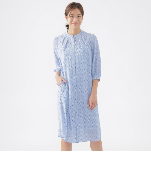 【ウォッシャブル】スピリットジオメプリントワンピース