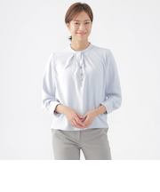 【ウォッシャブル】オフショアベネブラウス