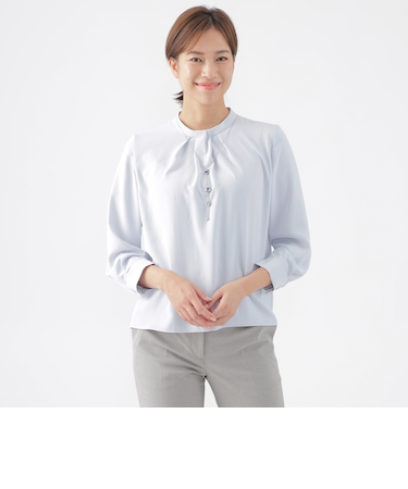 【ウォッシャブル】オフショアベネブラウス