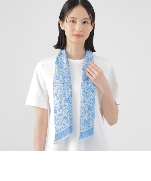 接触冷感ストール