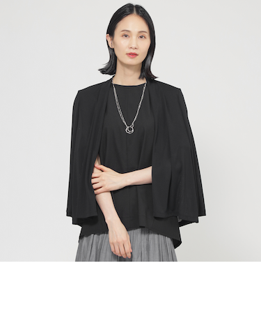 【UV対策】【吸水速乾】【防しわ】【ウォッシャブル】マットフライスジャージショートカーディガン