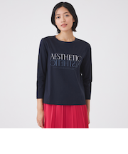 【ウォッシャブル】コーコランバイオスムースプリントTシャツ