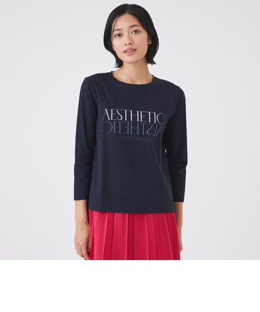 【ウォッシャブル】コーコランバイオスムースプリントTシャツ