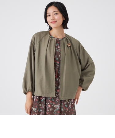 【ウォッシャブル】シアータンブラーブルゾン