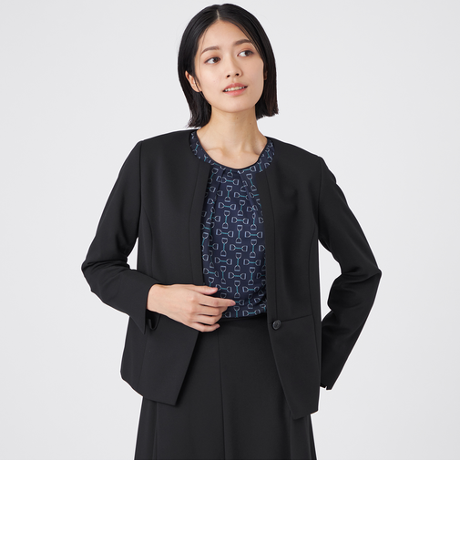 【美シリーズ・セットアップ対応・ウォッシャブル】プレミアムジャージジャケット