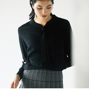 【ウォッシャブル】エクストラファインウールプルオーバー